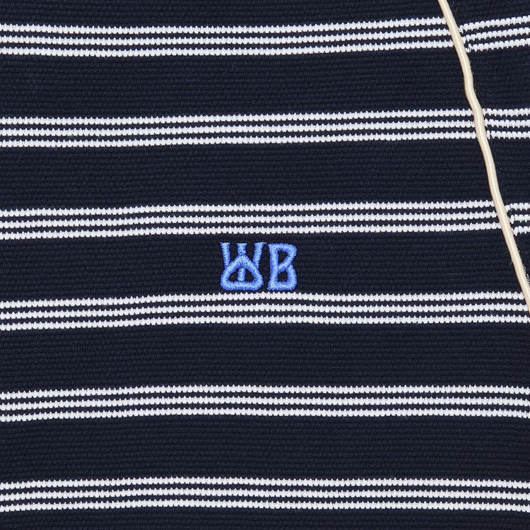 Wales Bonner Isaiah T-Shirt 'Navy/White'