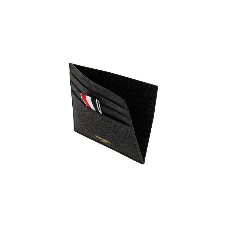 Thom Browne Single Card Holder 'Black'