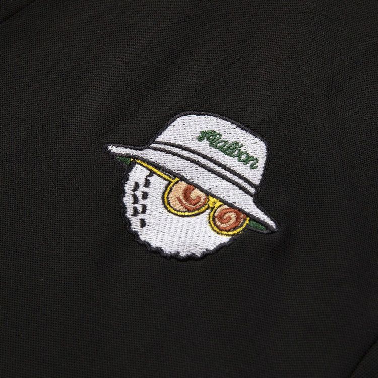 Malbon Paneled Performance Pique Shirt 'Black/Charcoal'