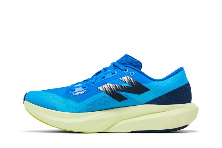 New Balance FuelCell Rebel v4 2E Wide 'Spice Blue Limelight'