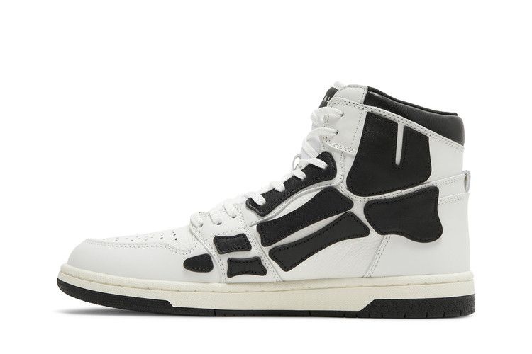 Amiri Skel Top High 'White Black'
