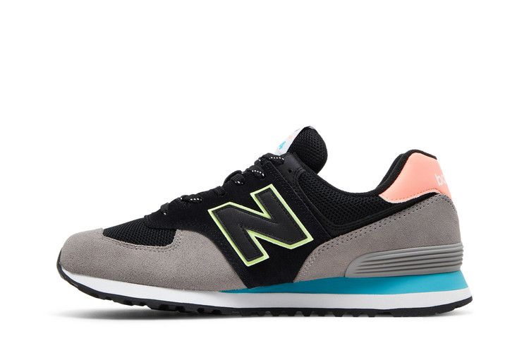 New Balance 574 'Black Paradise Pink'