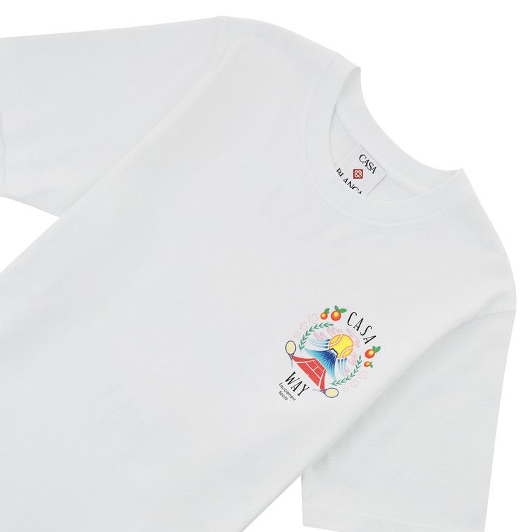 Casablanca Casa Way Mountain Tee 'White'