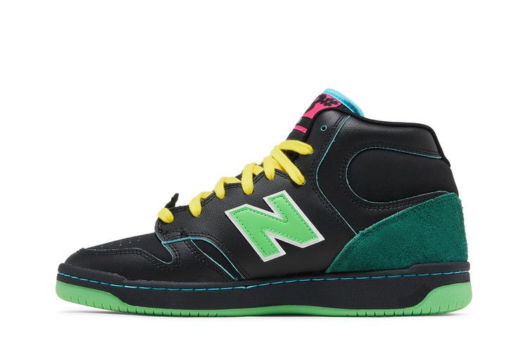 Natas Kuapas x New Balance Numeric 480 High 'Black Lime Green'