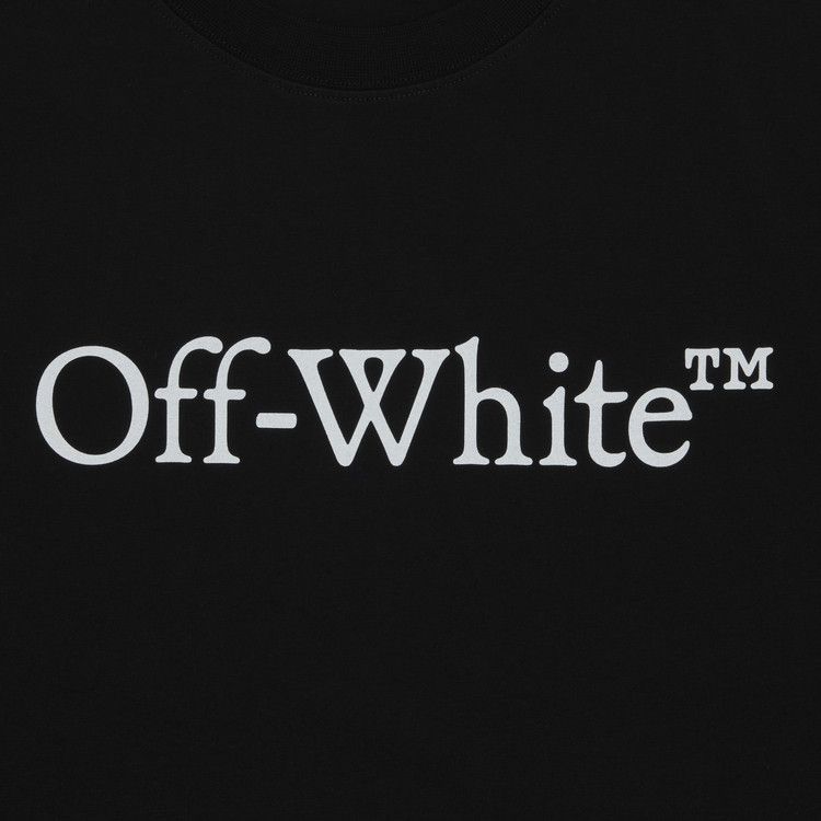 Off-White Big Bookish Skate Tee 'Black/White'