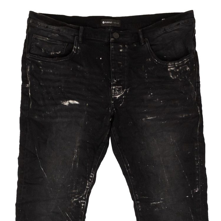 PURPLE BRAND Metallic Jeans 'Silver'