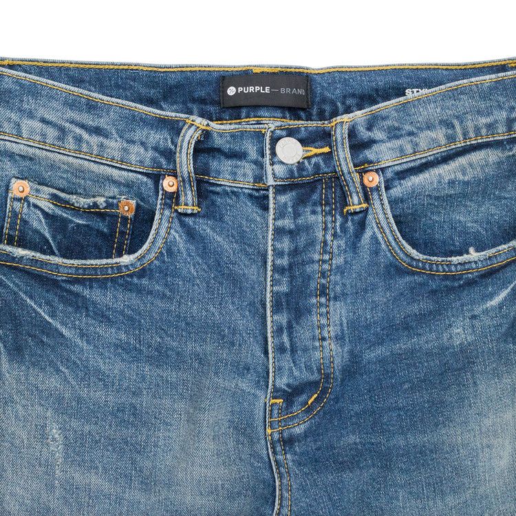 PURPLE BRAND Aged Skinny Jeans 'Mid Indigo Aged'