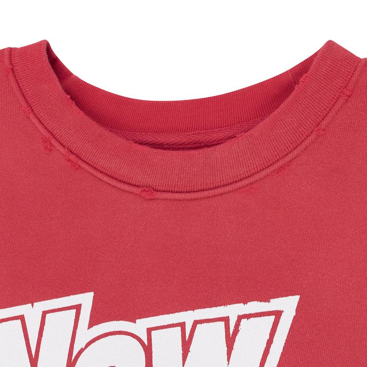 PURPLE BRAND HWT Fleece Crewneck Sweatshirt 'Red'
