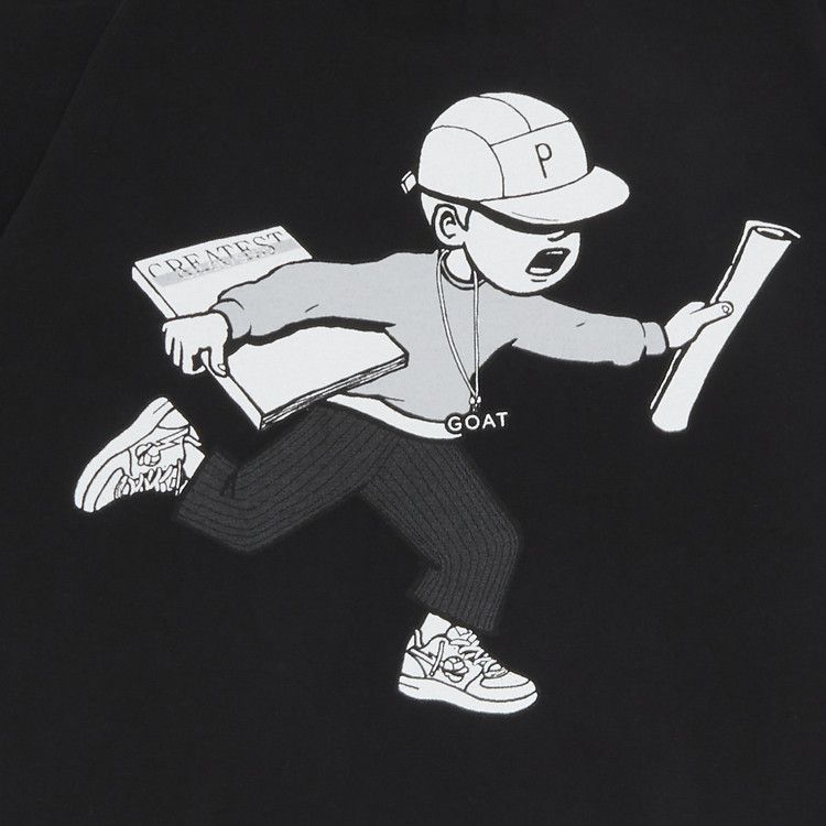 GOAT Exclusive Paperboy Classic T-Shirt in Black