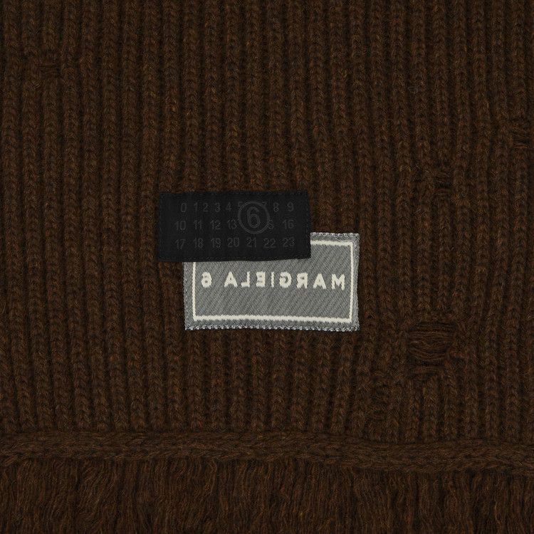 MM6 Maison Margiela Scarf 'Brown Melange'