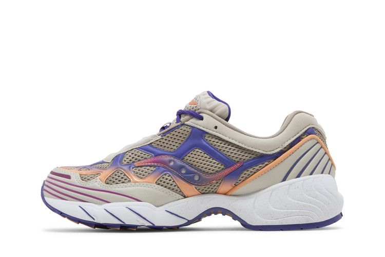 White Mountaineering x Saucony Grid Web 'Purple Orange'