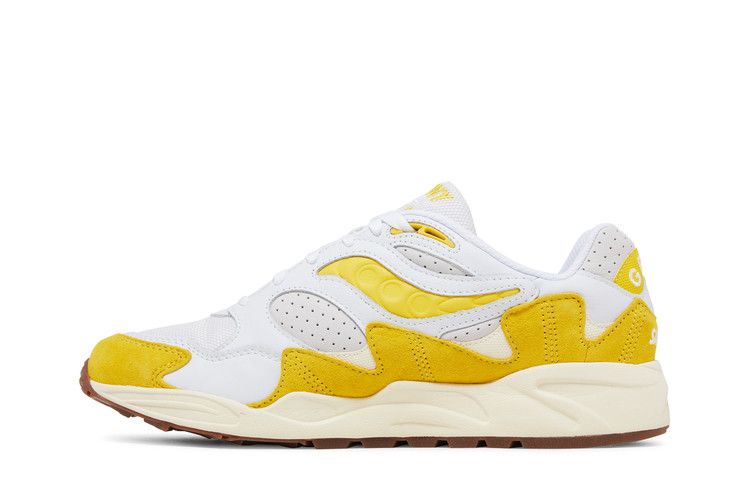 Saucony Grid Shadow 2 'Ivy Prep - White Yellow'