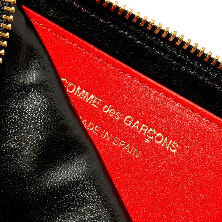 Comme des Garçons Huge Logo Wallet 'Red'