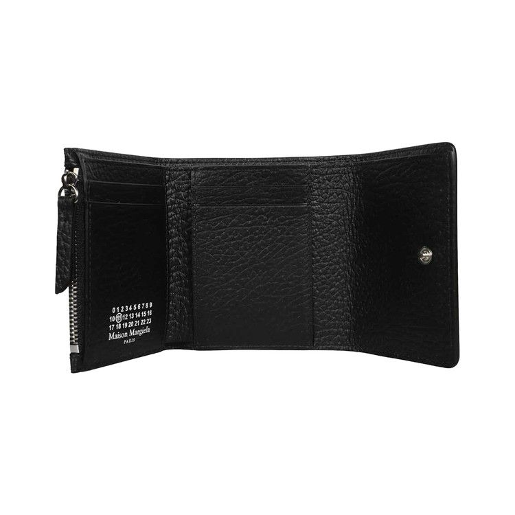 Maison Margiela Four Stitches Tri-Fold Wallet 'Black'