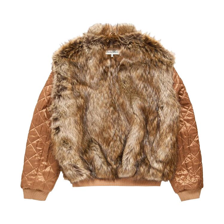 MM6 Maison Margiela Reversible Cotton Canvas Jacket 'Ocre'