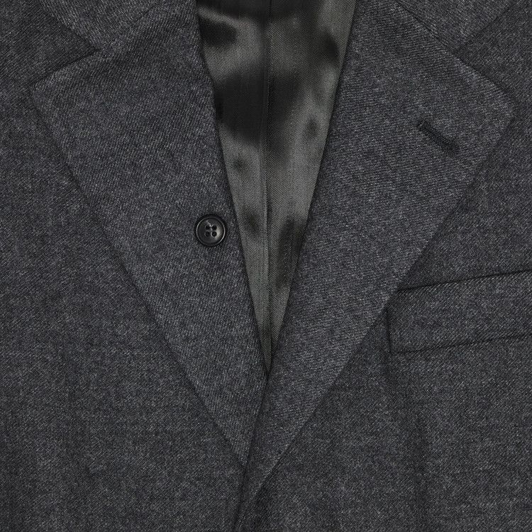 MM6 Maison Margiela Tailored Wool Jacket 'Dark Grey Melange'