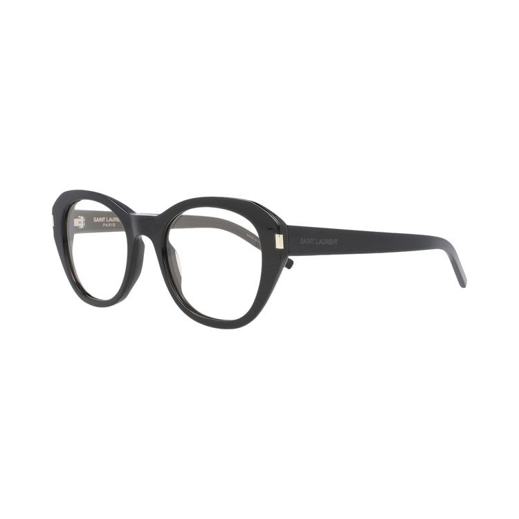 Saint Laurent Round Frame Sunglasses 'Black/Yellow'