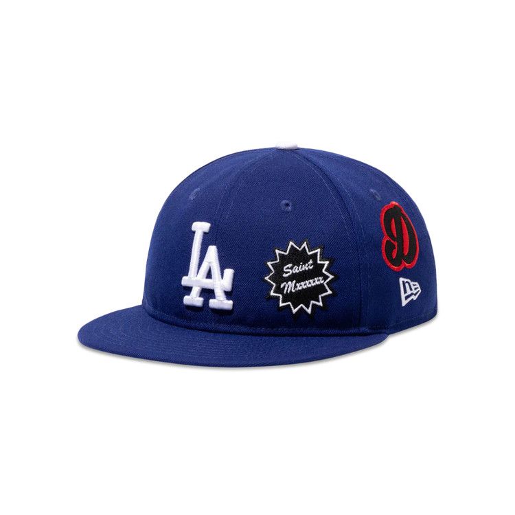 SAINT Mxxxxxx x MLB x New Era Dodgers Cap 'Blue'