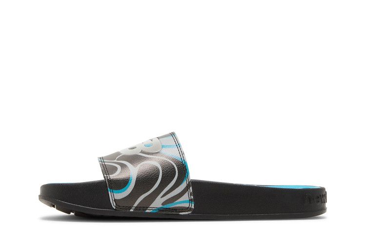 New Balance 200 Slides 'Black Virtual Sky'
