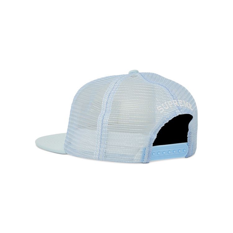 Supreme Name Plate Mesh Back 5-Panel 'Light Blue'