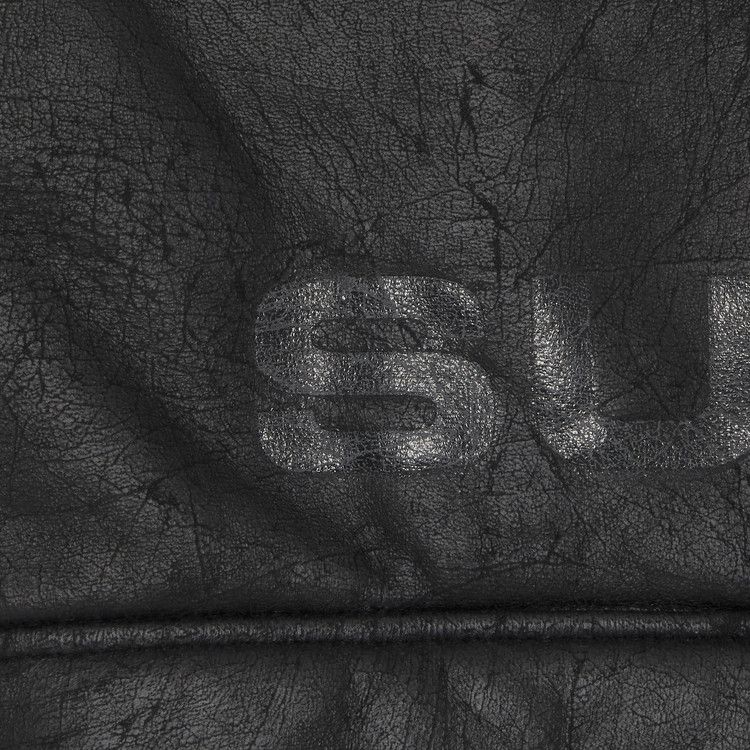 Supreme Faux Shearling Hooded Jacket 'Black'