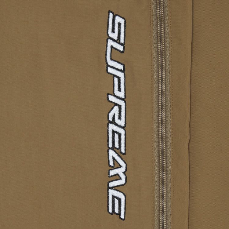 Supreme Full Zip Baggy Warm Up Pant 'Light Brown'