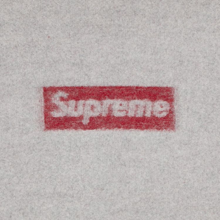 Supreme Inside Out Box Logo Hooded Sweatshirt 'Heather Grey'