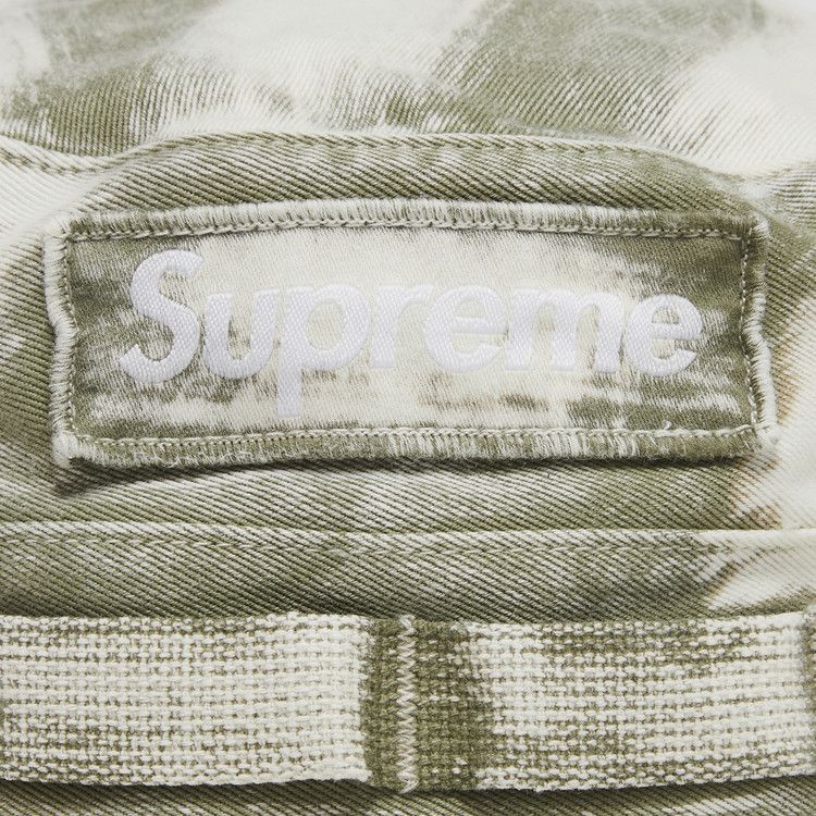 Supreme Bleached Chino Boonie 'Olive'