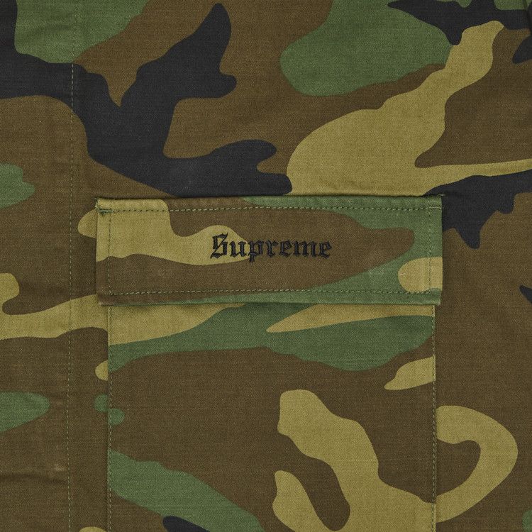 Supreme x Melvins BDU Jacket 'Woodland Camo'