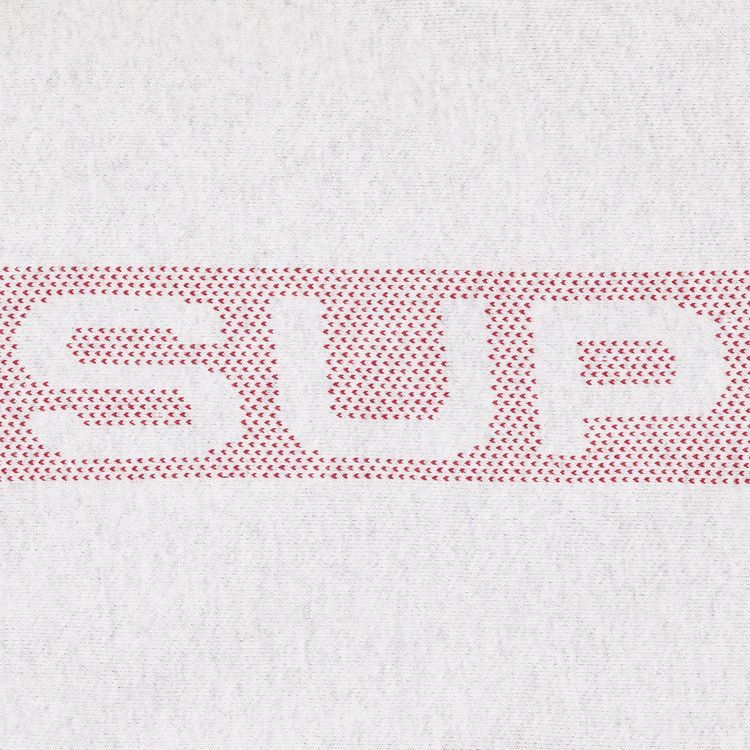Supreme Jacquard Stripe Sweatpant 'Ash Grey'