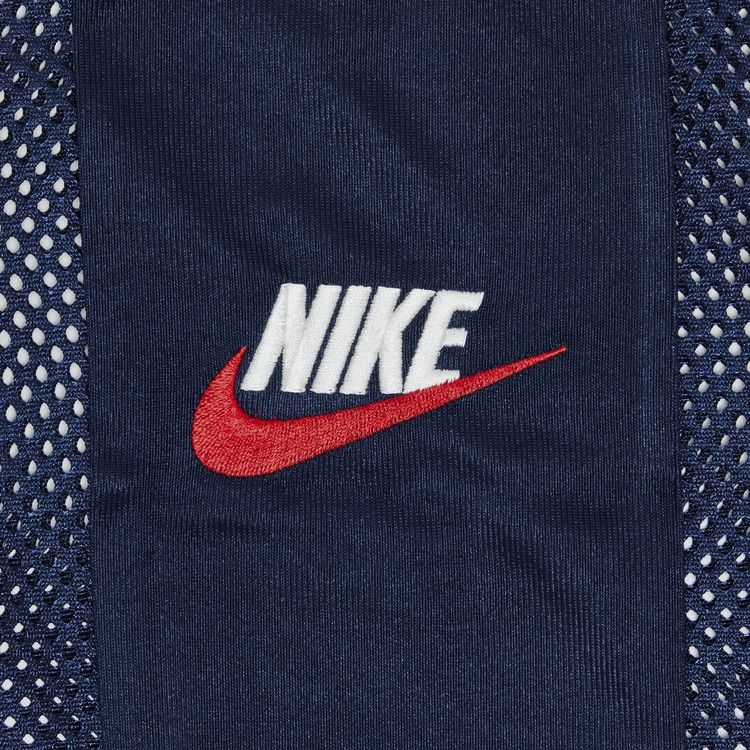 Supreme x Nike Mesh Short-Sleeve Shirt 'Navy'