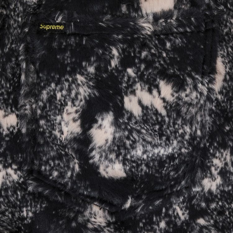 Supreme Faux Fur Short 'Black'