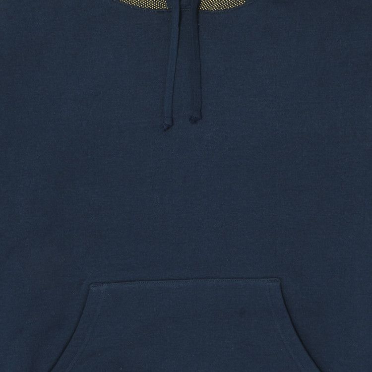 Supreme Jacquard Stripe Hooded Sweatshirt 'Navy'