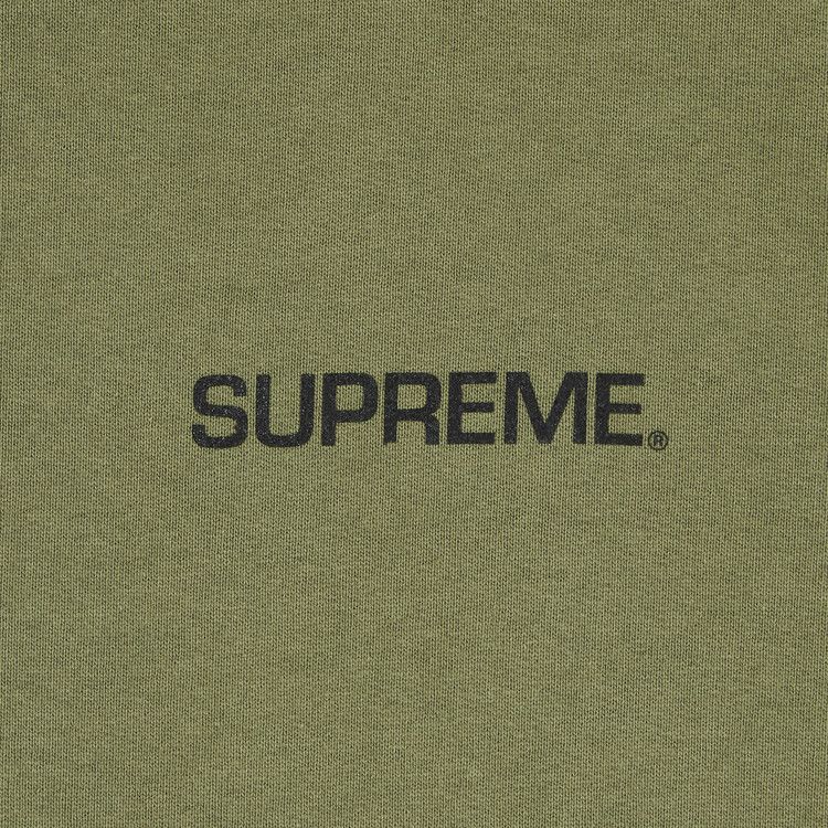 Supreme Immortal Hooded Sweatshirt 'Light Olive'