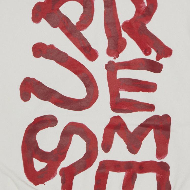 Supreme Paint Hooded Sweatshirt 'White'