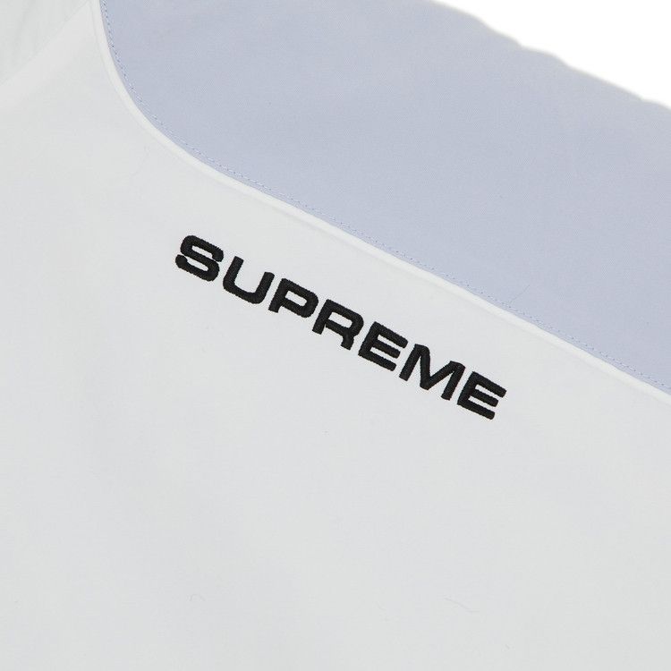 Supreme Faux Fur Reversible Hooded Track Jacket 'White'