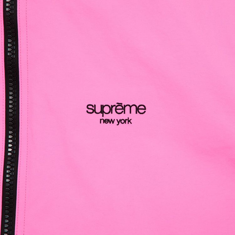 Supreme GORE-TEX Stripe Hooded Jacket 'Fluorescent Pink'