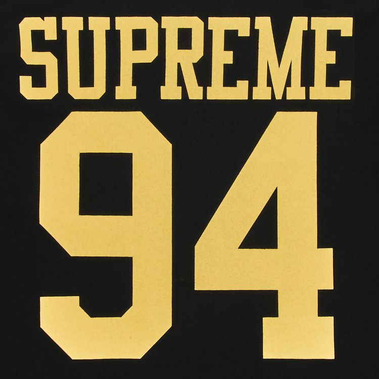 Supreme Split Short-Sleeve Football Top 'Black'