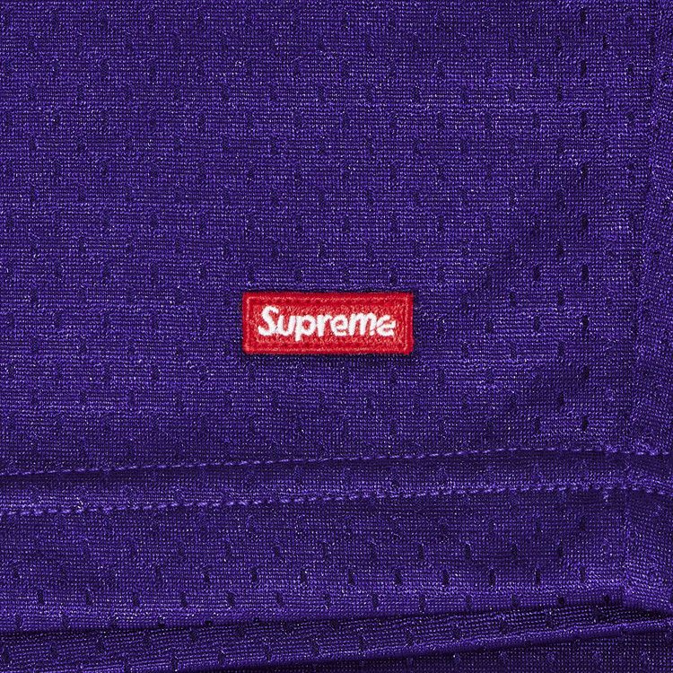 Supreme Small Box Baggy Mesh Short 'Purple'