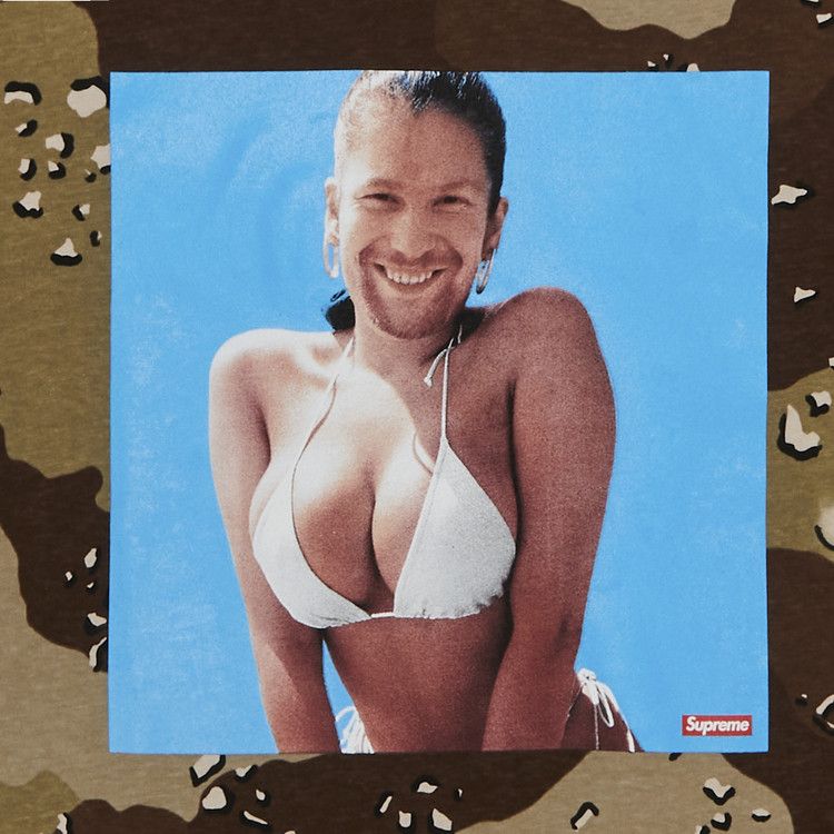 Supreme x Aphex Twin Windowlicker Tee 'Chocolate Chip Camo'