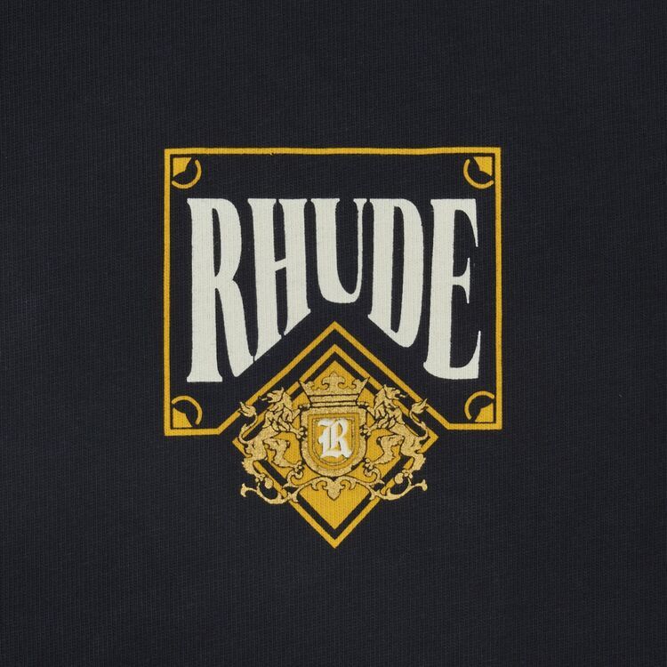 Rhude Playing Card Tee 'Vintage Black/Yellow'
