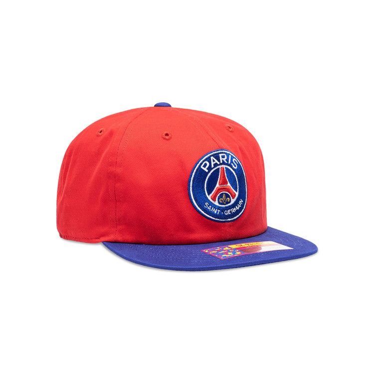 Paris Saint-Germain x Fan Ink Snapback Front Patch 1970 Back Embroidered Hat 'Red/Blue'