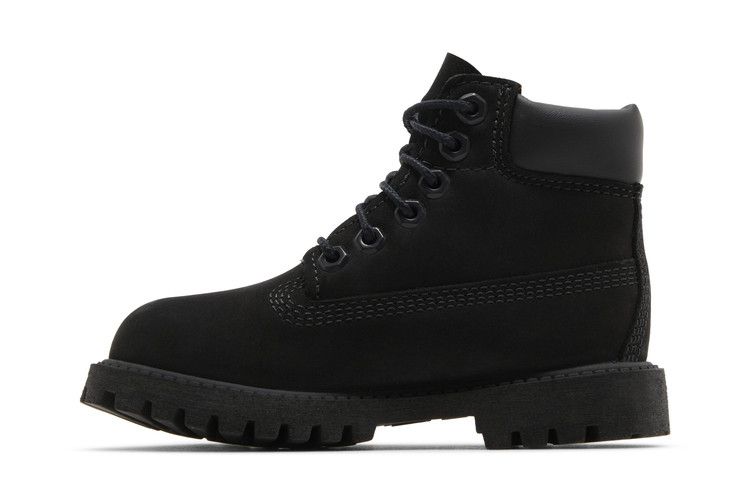 Timberland 6 Inch Premium Boot Toddler 'Triple Black'
