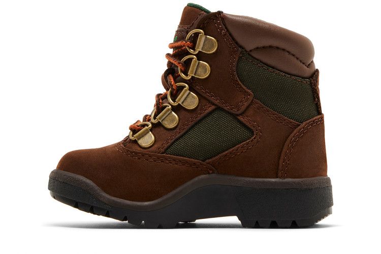 Timberland 6 Inch Field Boot Toddler 'Medium Brown Olive'