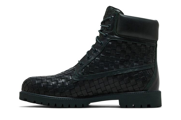 Timberland 6 Inch Premium Boot 'Woven Leather - Dark Green'