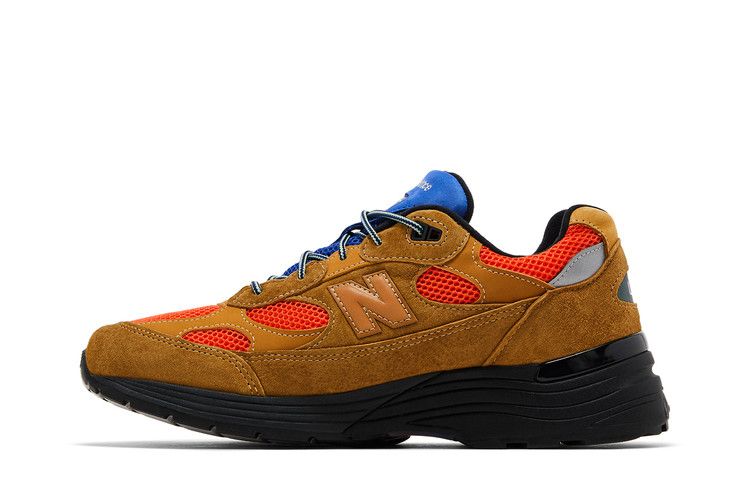 Action Bronson x New Balance 992 Made in USA 'Tan Orange Blue'