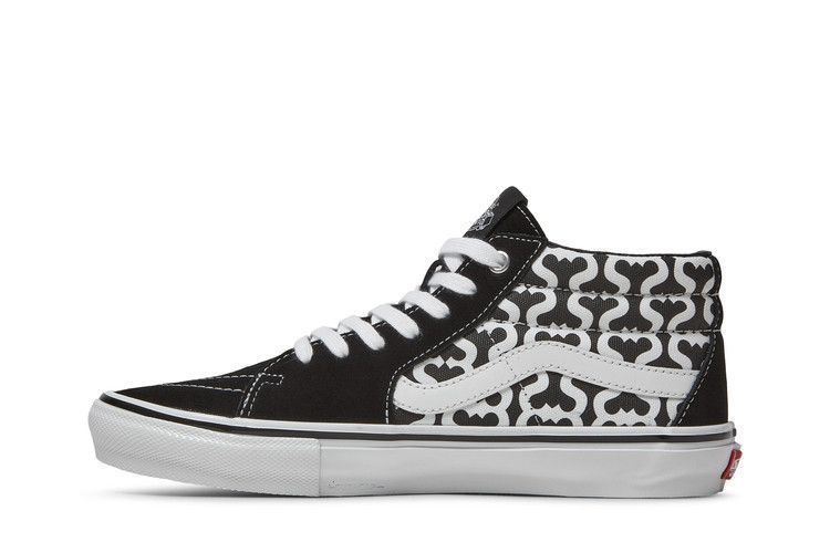 Supreme x Vans Grosso Mid 'Monogram S - Black'