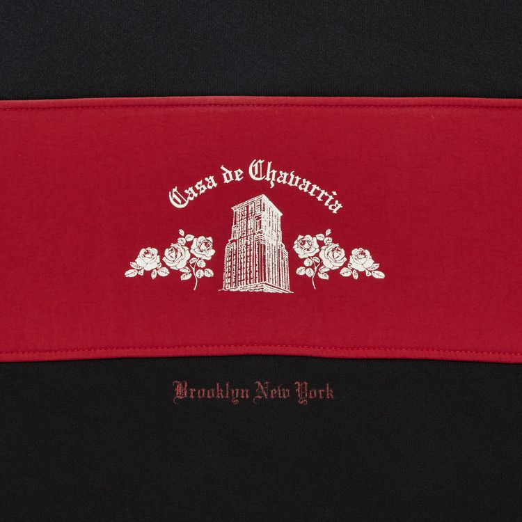 Willy Chavarria Casa De Chavarria Crewneck Sweater 'Black'