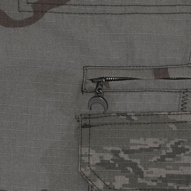Marine Serre Regenerated Camo Cargo Pants 'Dark Grey'