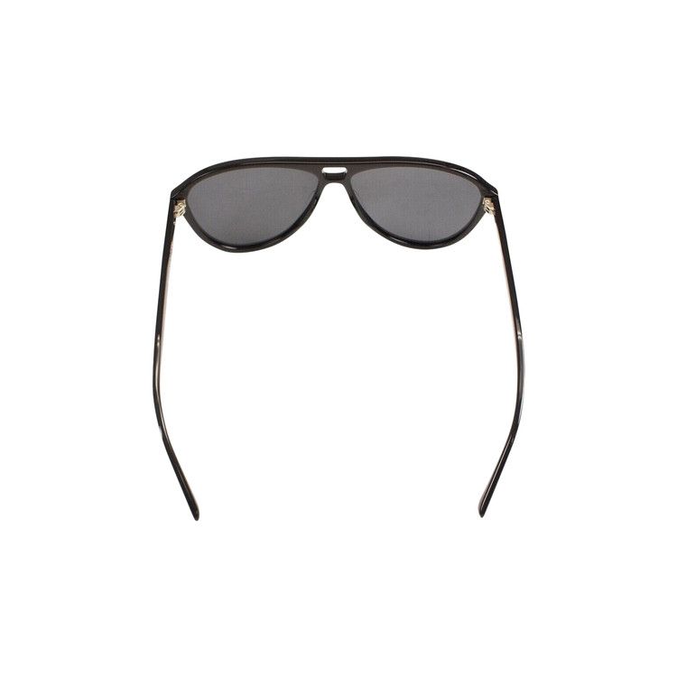 Amiri Aviator Logo Sunglasses 'Black'